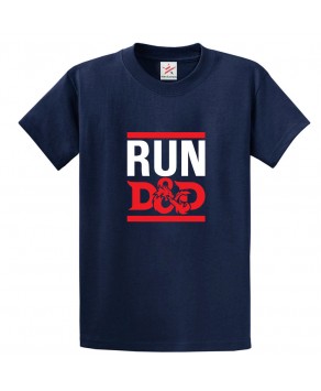 Run D&D Classic Unisex Kids and Adults T-Shirt For Gaming Lovers